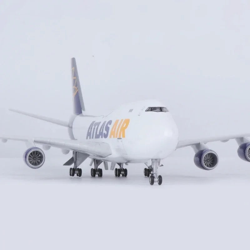 Atlas Air Boeing 747-400 Freighter 47cm 1/160 Non LED Model Plane
