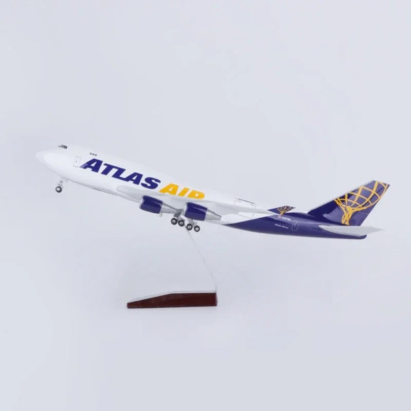 Atlas Air Boeing 747-400 Freighter 47cm 1/160 Non LED Model Plane