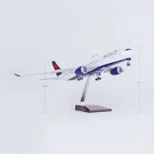Delta Airlines Airbus A350 47cm 1/160 LED & Non LED Model Plane