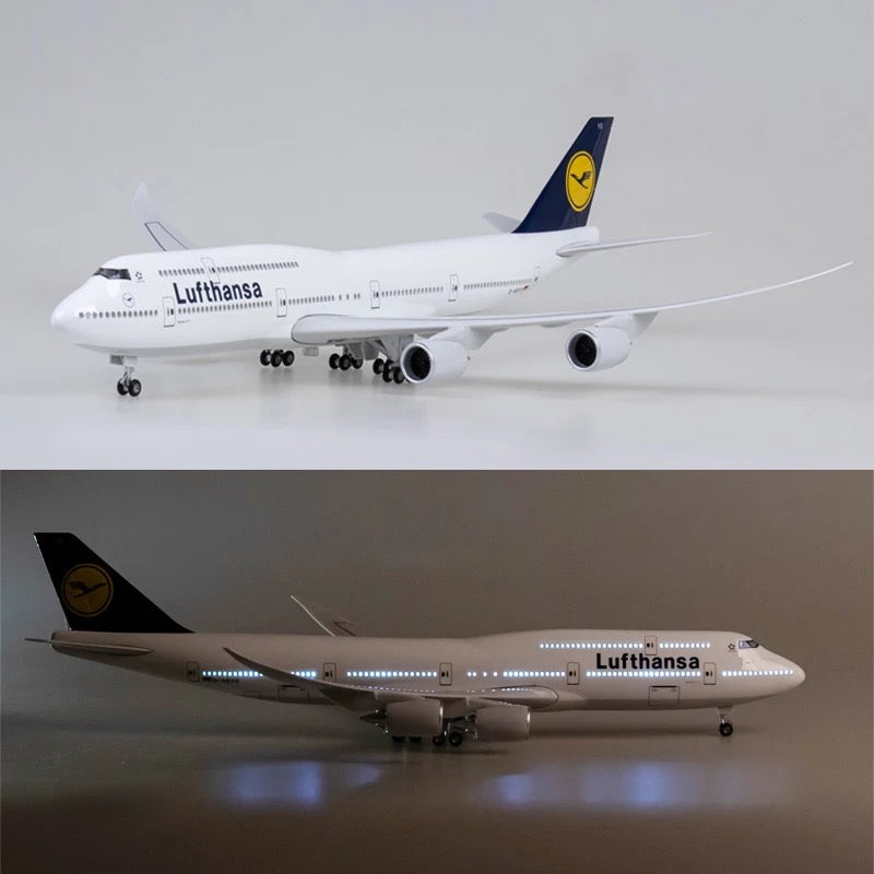 Lufthansa Boeing 747-8 47cm 1/160 LED & Non LED Model Plane