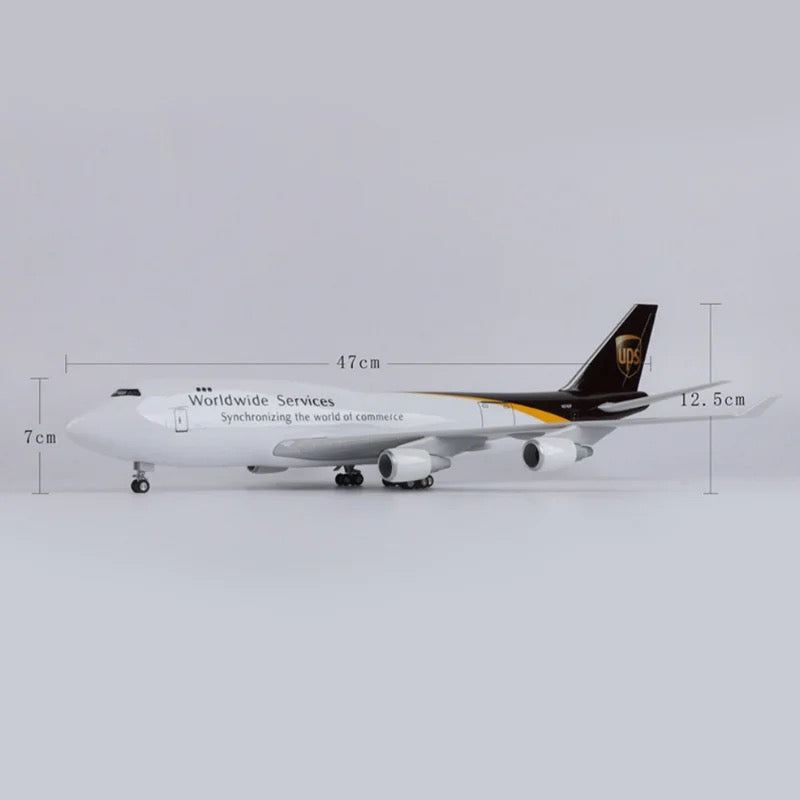 UPS Boeing Freighter 747-400 47cm 1/160 Model Plane