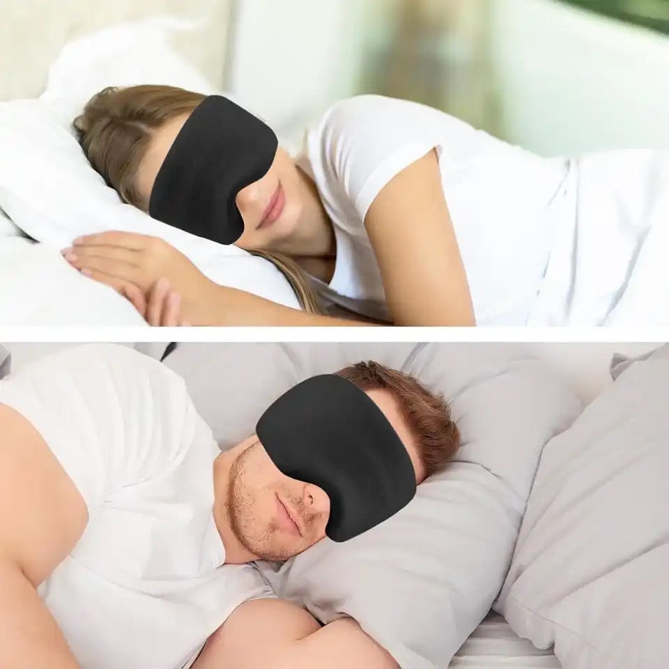 Travel Sleepmask Pillow for Planes, Trains & Cars for a Comfortable Rest