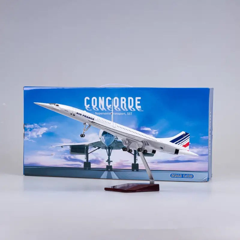 Air France Concorde 47cm 1/160 LED & Non LED Model Plane