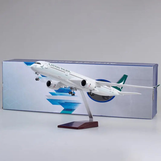 Cathay Pacific Airbus A350 47cm 1/160 LED & Non LED Model Plane