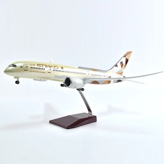 Etihad Boeing 787-9 47cm 1/160 LED & Non LED Model Plane