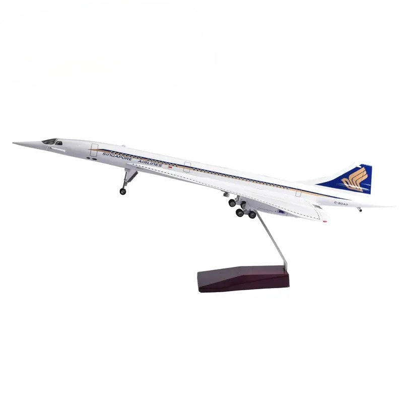 Singapore / British Airways Concorde 47cm 1/160 LED & Non LED Model Plane