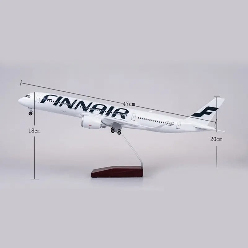 Finnair Airbus A350 47cm 1/160 LED & Non LED Model Plane