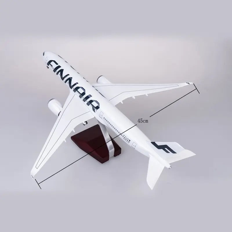 Finnair Airbus A350 47cm 1/160 LED & Non LED Model Plane