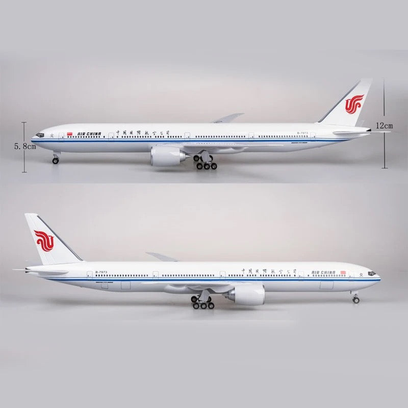 47cm 1/160 LED & Non LED Air China Boeing 777 Model Plane