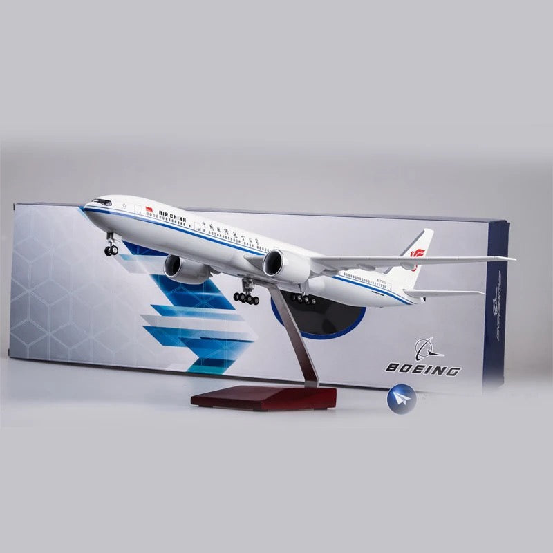 47cm 1/160 LED & Non LED Air China Boeing 777 Model Plane