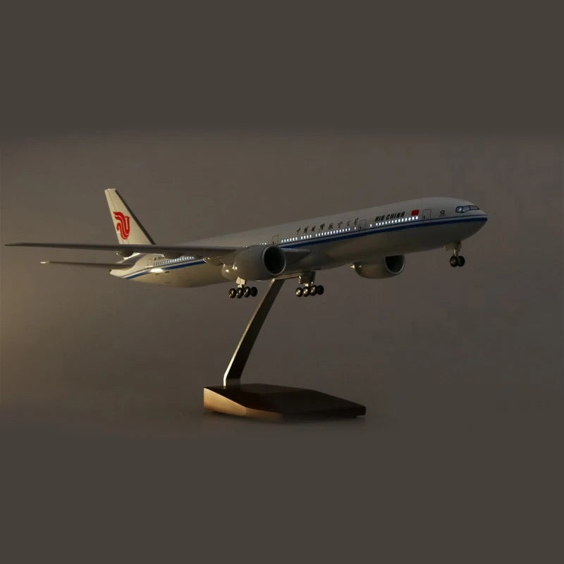47cm 1/160 LED & Non LED Air China Boeing 777 Model Plane