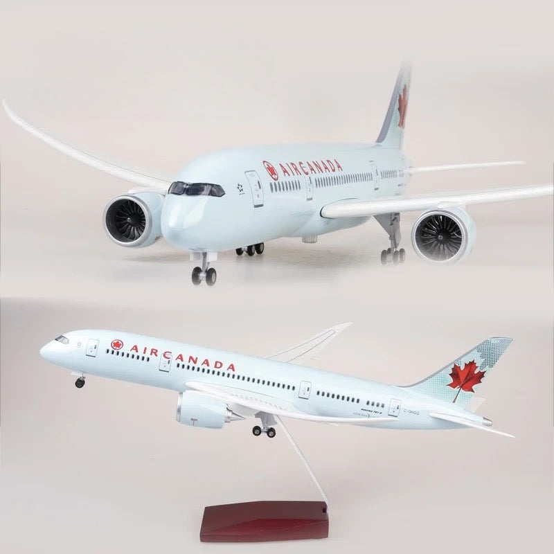 Air Canada Boeing 787-9 Duck Egg Blue Livery 47cm 1/160 LED & Non LED Model Plane