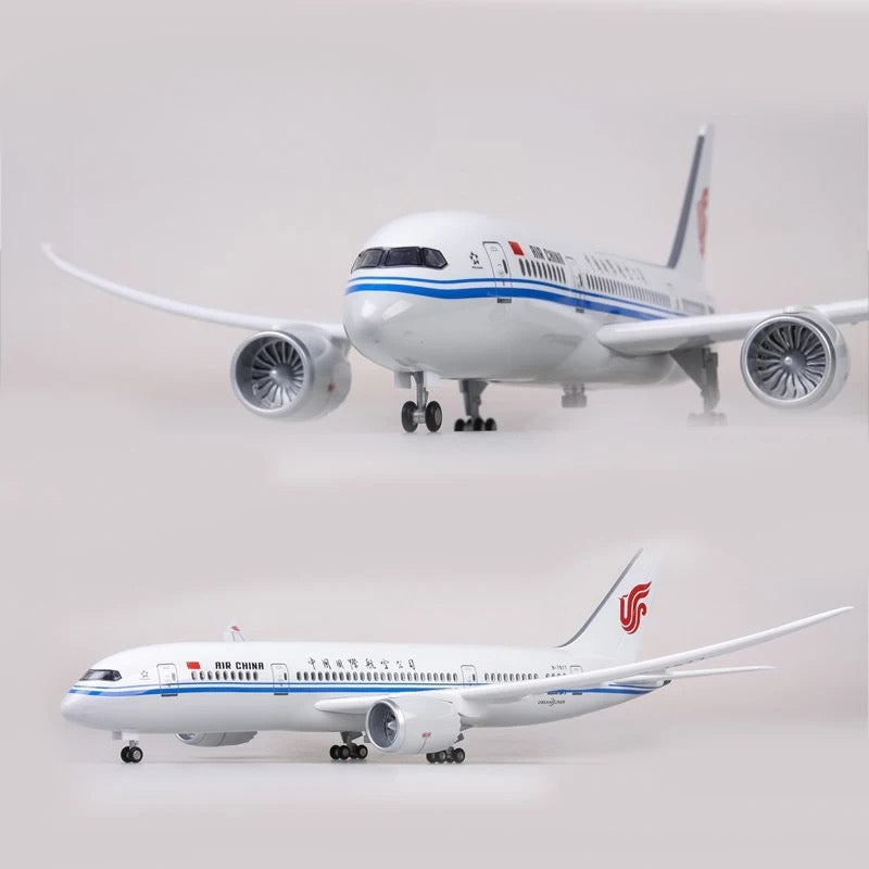 47cm 1/160 LED & Non LED Air China Boeing 787 Model Plane