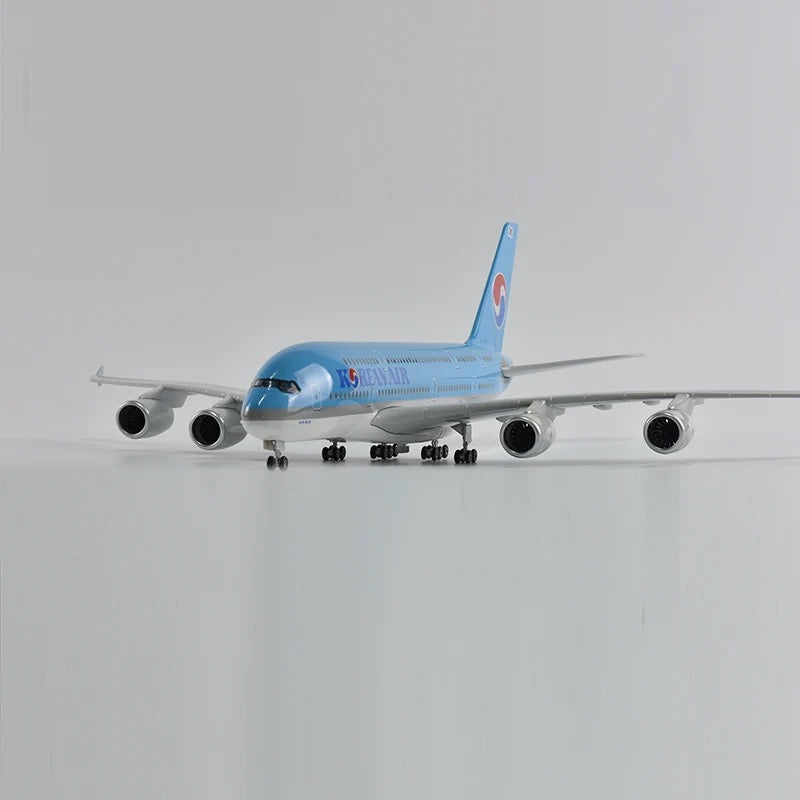 Korean Air Airbus A380 47cm 1/160 LED & Non LED Model Plane