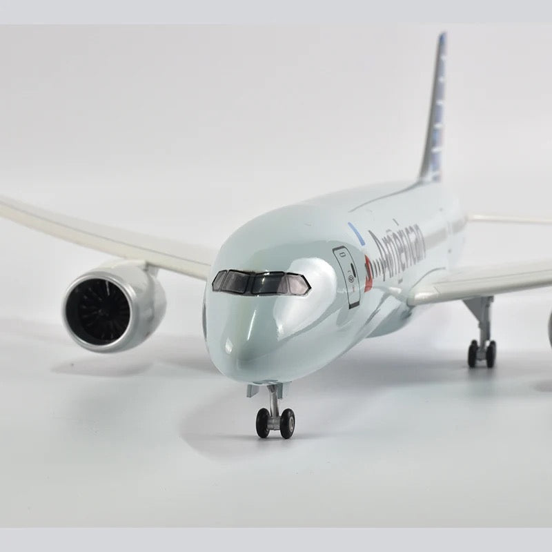 American Airlines Boeing 787-9 47cm 1/160 LED & Non LED Model Plane