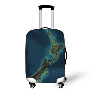 New Zealand Map Luggage / Suitcase Covers