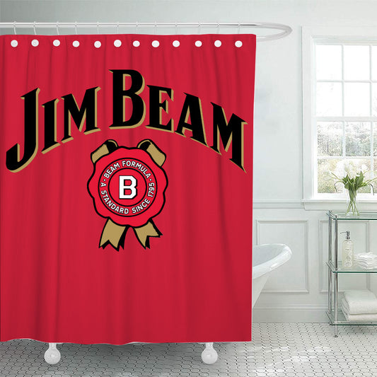 Jim Beam Shower Curtain