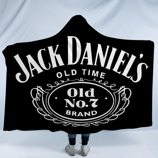 Jack Daniels Hooded Blanket