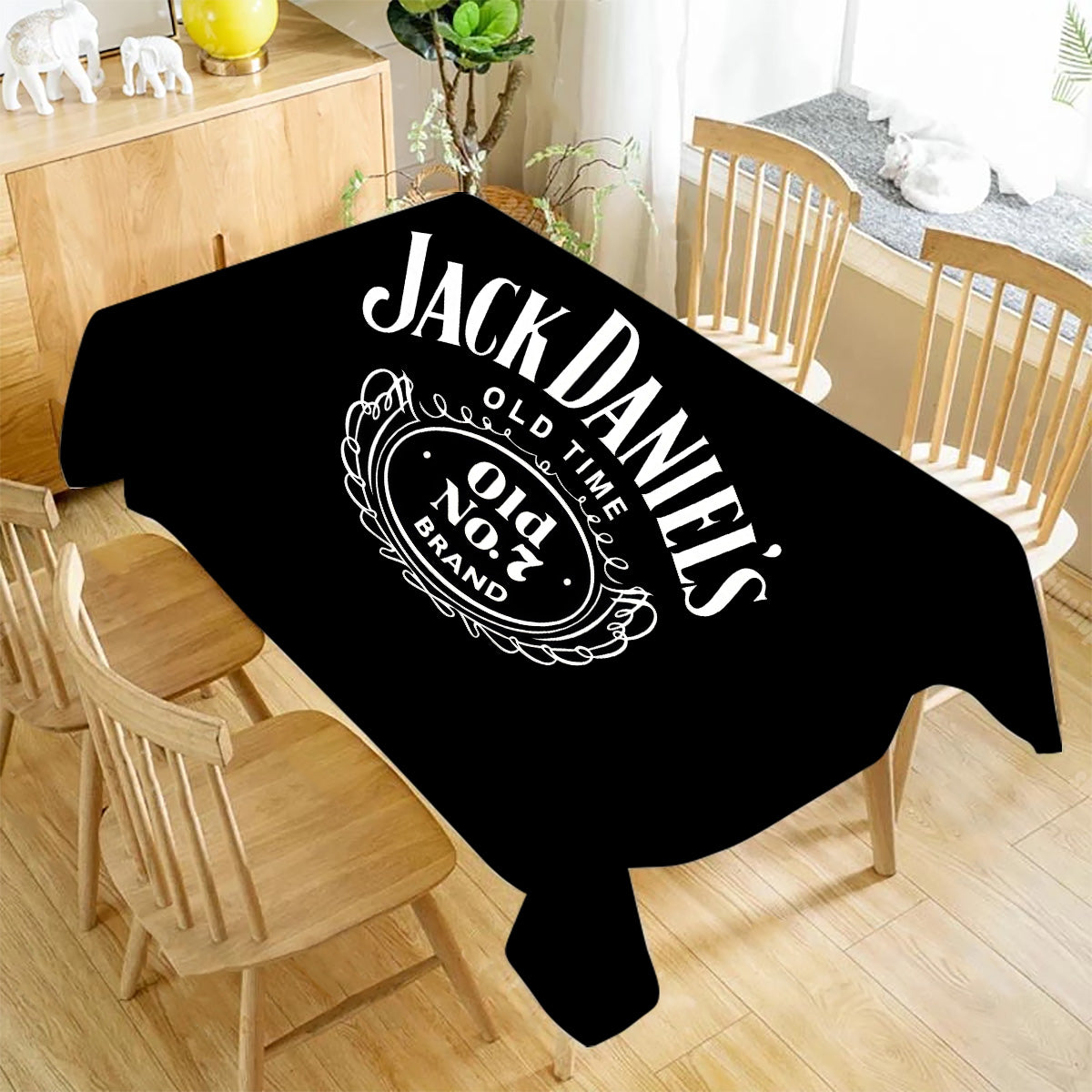 Jack Daniels Rectangle Table Cloth