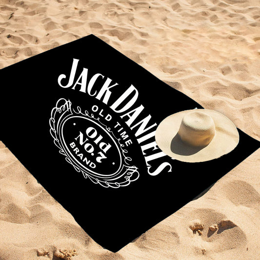 Jack Daniels Beach / Bath Towel