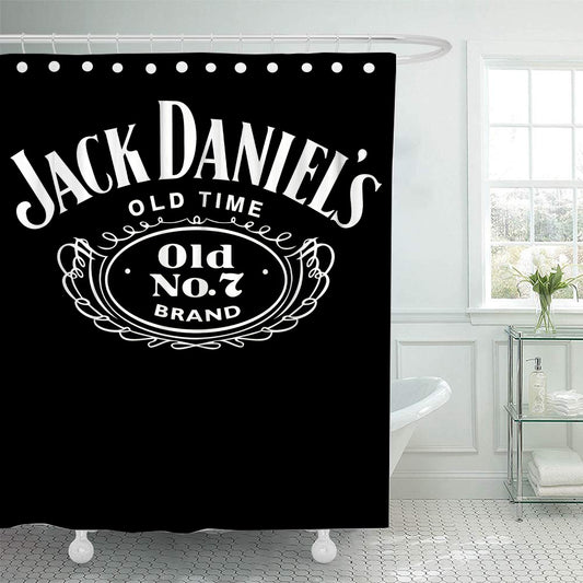 Jack Daniels Shower Curtain