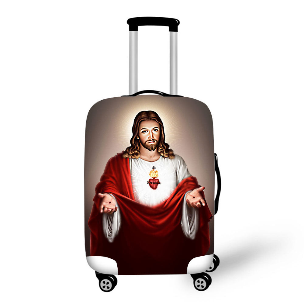 Holy father Religious Messiah Luggage / Suitcase Covers