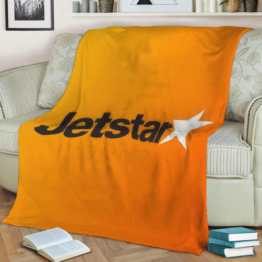 Jetstar Fleece Throw Blanket