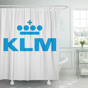 KLM Airlines Shower Curtain