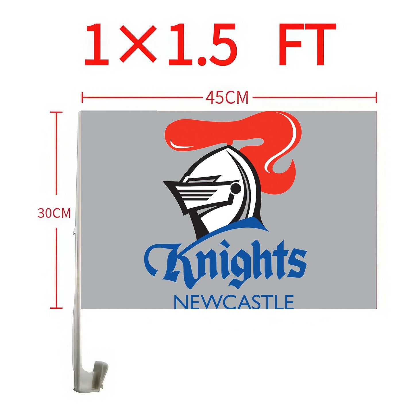 Newcastle Knights Car Flag/s