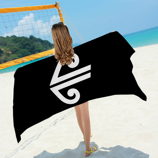 New Zealand Koru Beach / Bath Towel