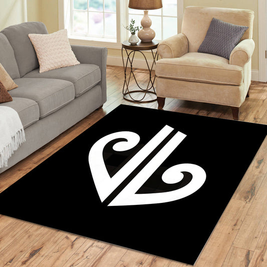 Air New Zealand Koru Logo Rectangle Rug