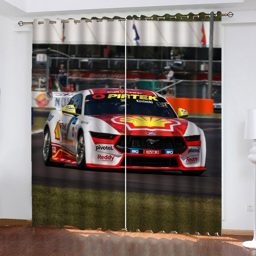 Brodie Kostecki Ford Mustang Supercars Window Curtains
