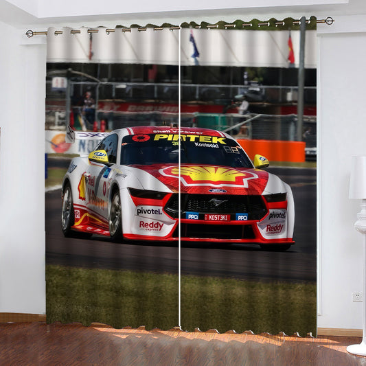 Brodie Kostecki Ford Mustang Supercars Window Curtains