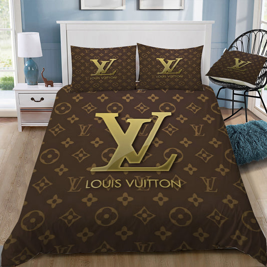 Louis Vuitton Doona / Duvet Cover and 2 Pillow Slips