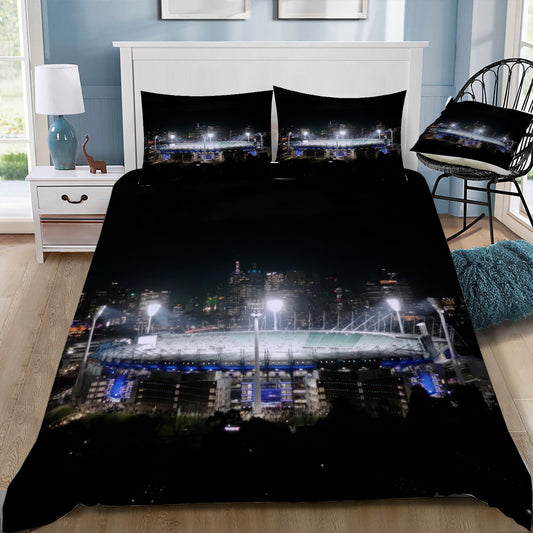 MCG at Night Doona / Duvet Cover and 2 Pillow Slips