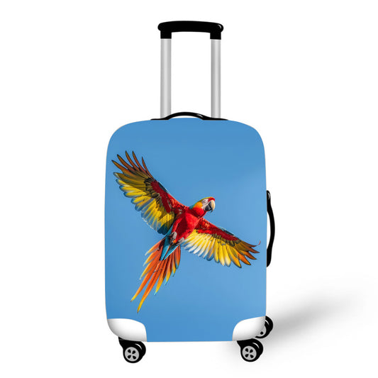 Macaw in Flight Luggage / Suitcase Covers