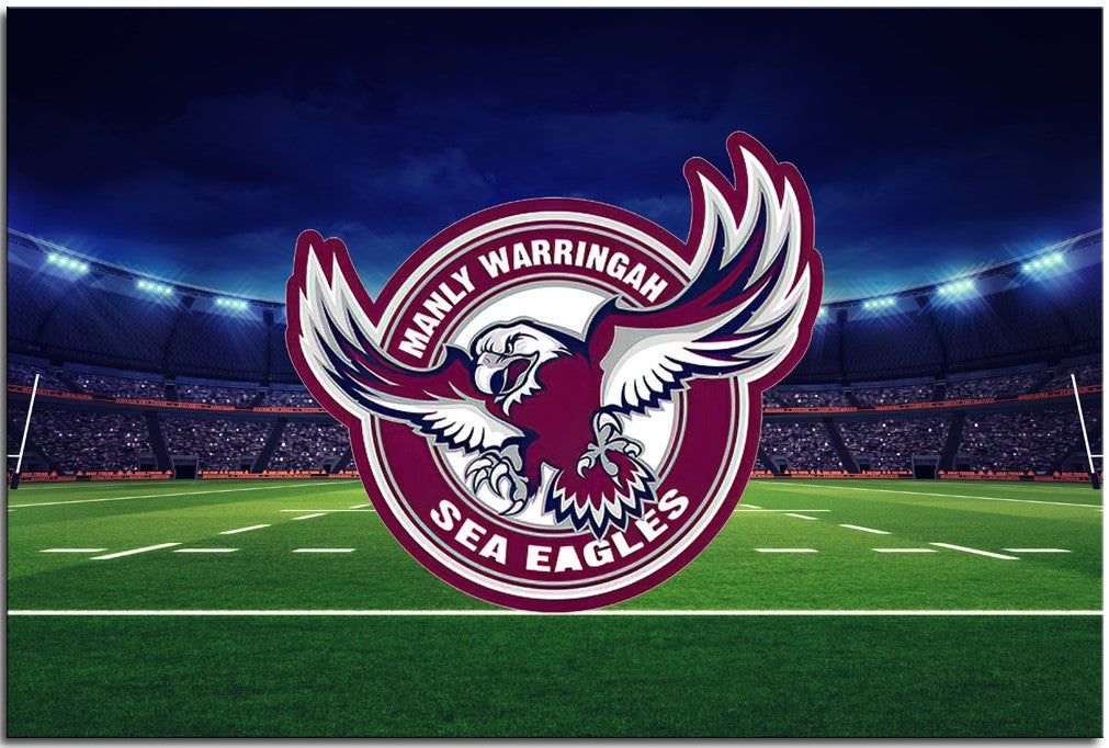 NRL Manly Sea Eagles Rugby League Flag