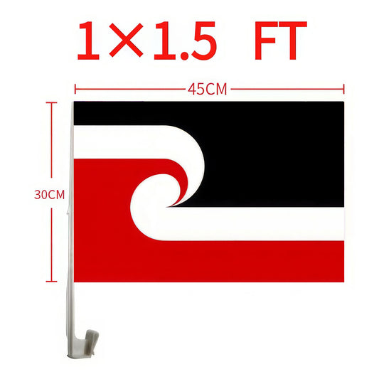 New Zealand Maori Flag Car Window Flag
