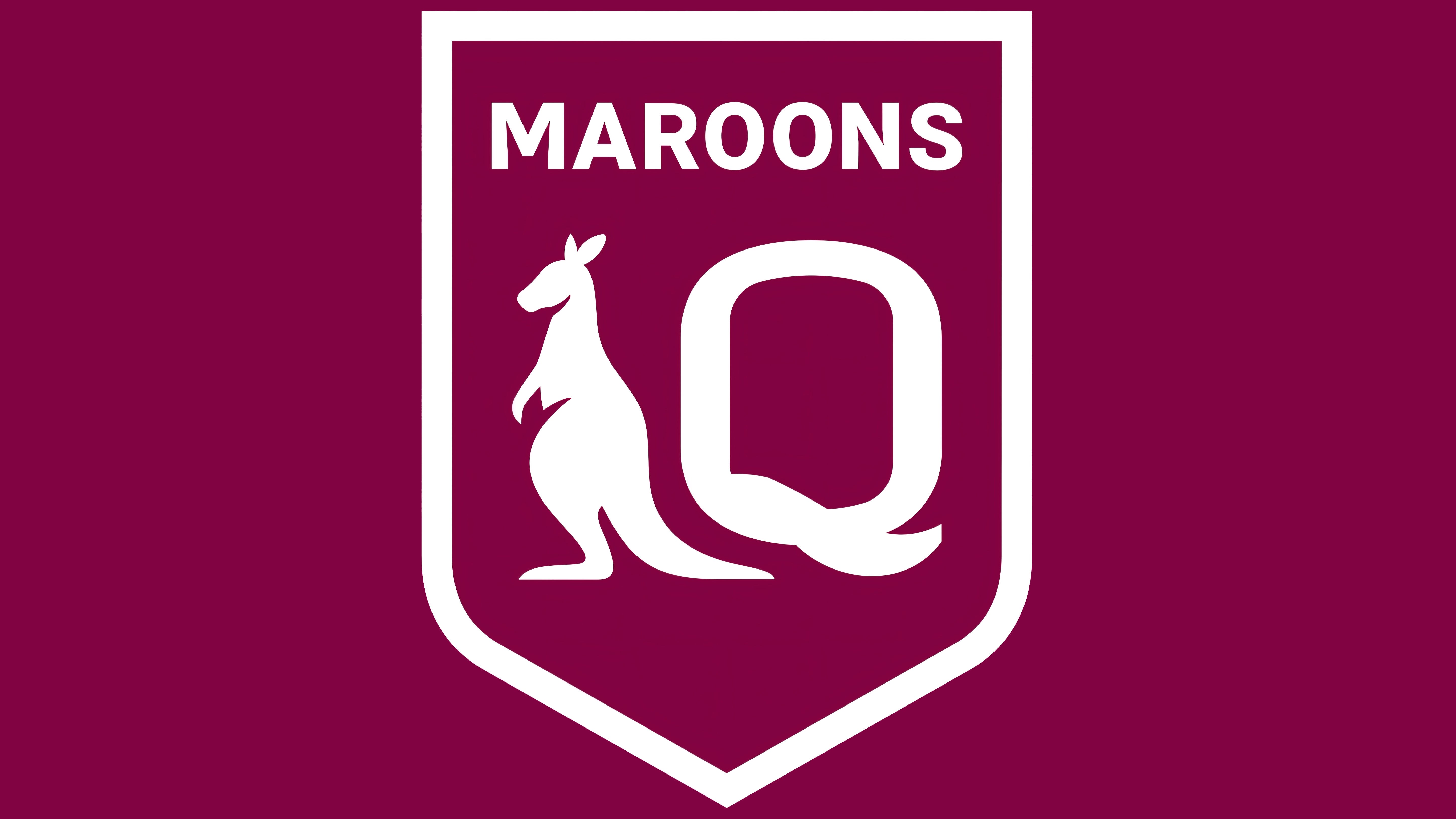 Origin Maroons Colour In QLD Maroons State of Origin Team Colours Rugby League Flag
