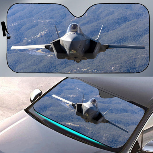 Raaf F-35 Lightning Head On  Sunshade For Cars & Trucks