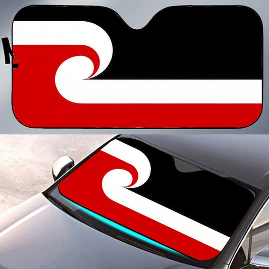 New Zealand Maori Flag Sunshade For Cars & Trucks