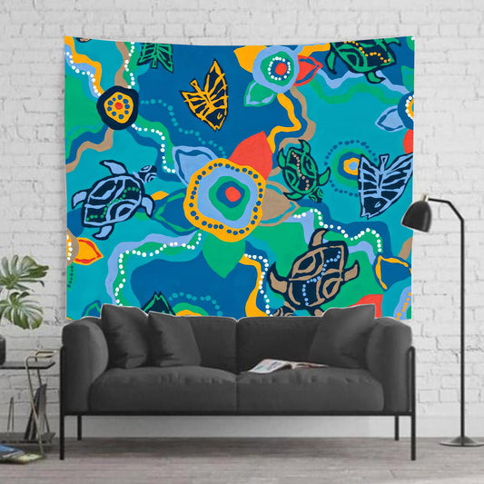 Qantas Nalanji Dreaming Design Tapestry