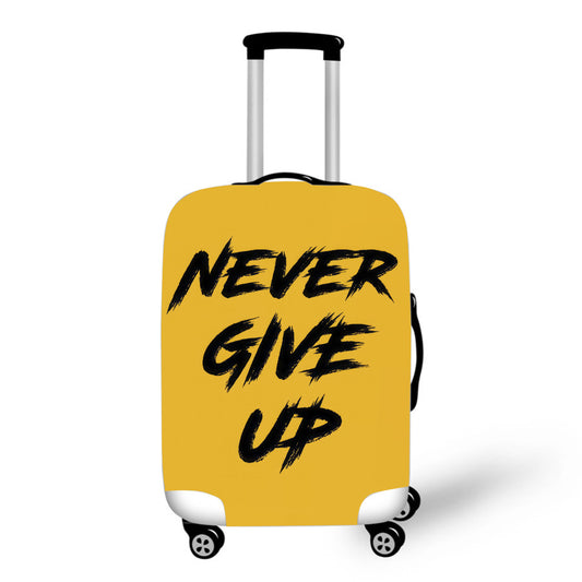 Never Give Up 1 Luggage / Suitcase Covers