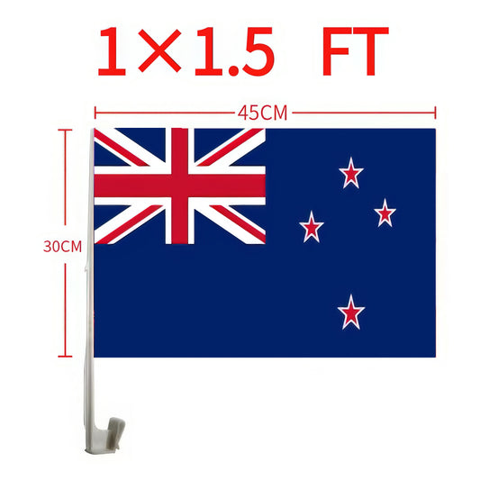 New Zealand Car Window Flag