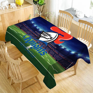 Newcastle Knights Rectangle Table Cloth Waterproof