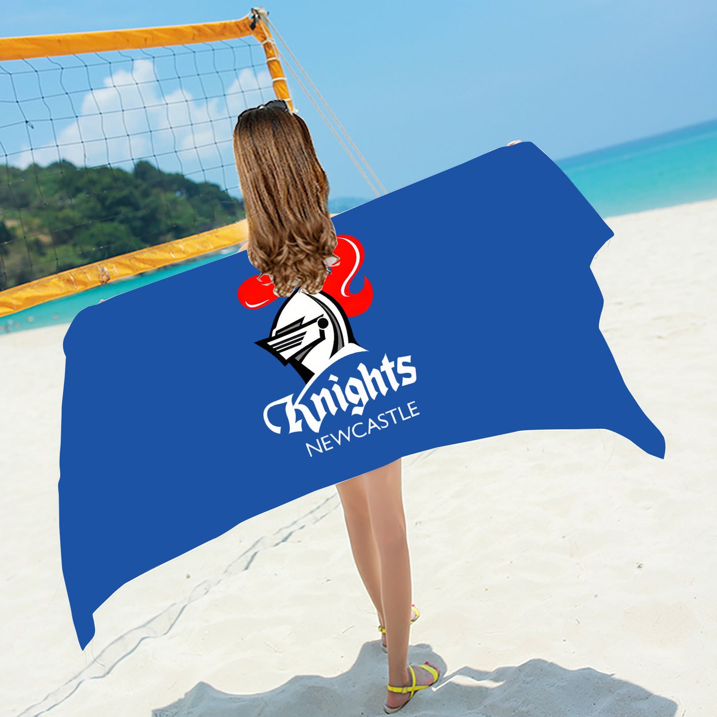 Newcastle Knights Logo Beach / Bath Towel