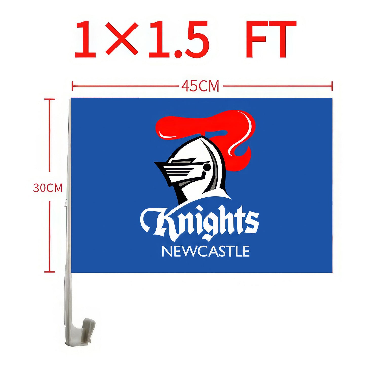 Newcastle Knights Car Flag/s