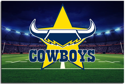 NRL Nth Queensland Cowboys Rugby League Flag