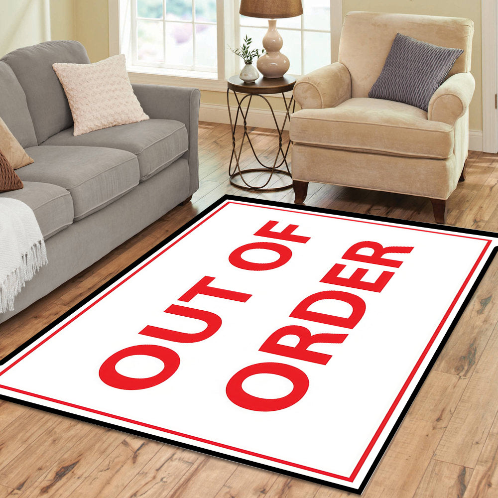 Out of Order Rectangle Rug