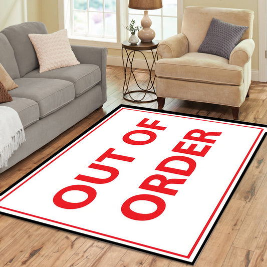 Out of Order Rectangle Rug